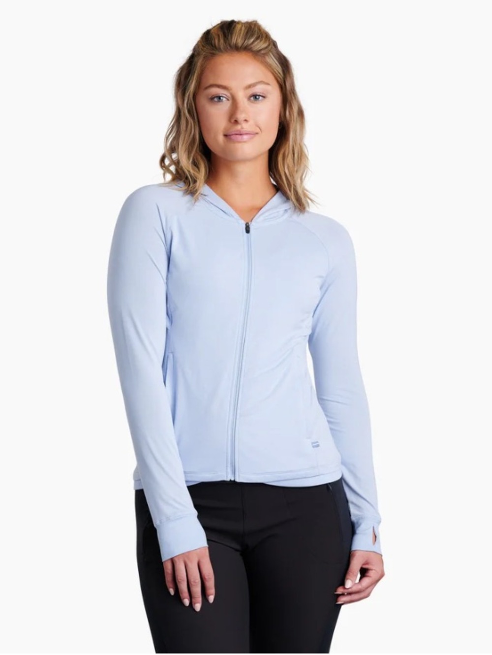 NWOT Kuhl WOMEN'S INSPIRA FULLZIP HOODY Hydrangea Medium $119